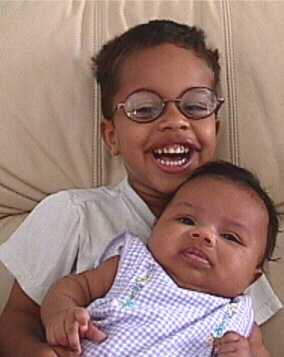 Josh and Jolie - July 2002