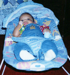 Playing in the Bouncy Seat