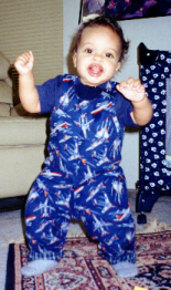 Josh learns to walk (1/2/00)