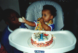 Josh gets Mike with his cake