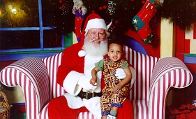 Josh and Santa